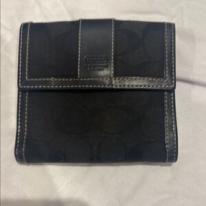 Coach Black Wallet